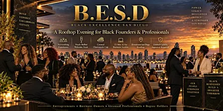 Black Excellence San Diego | A Rooftop Evening for Founders & Professionals