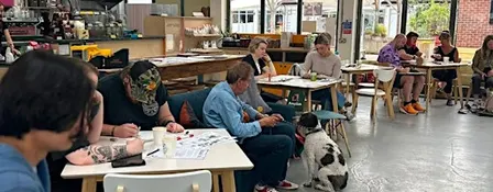Dog Life Drawing - Sticky Bun Wolvercroft