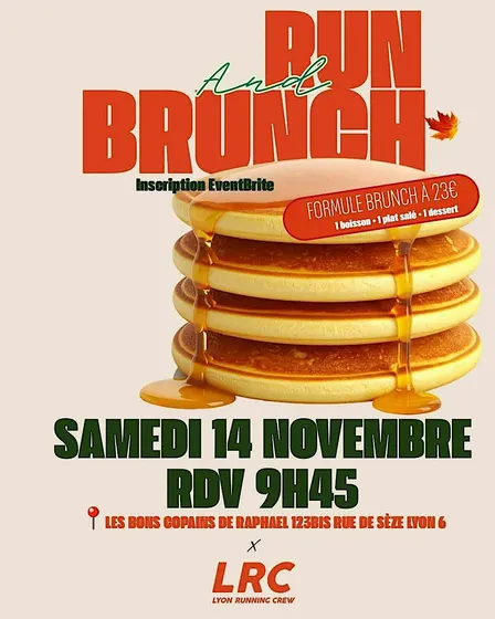 RUN & BRUNCH - les bons copains de Raphaël