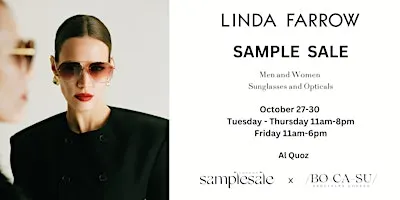 LINDA FARROW SAMPLE SALE DUBAI