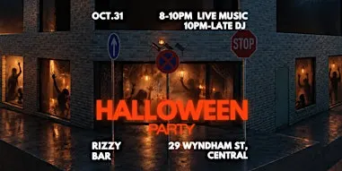 Halloween Live Music & DJ Party @Rizzy Bar
