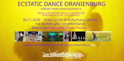 Ecstatic Dance Oranienburg - Beats meet consciousness - November 2026