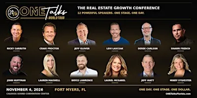 ONE Talks - The Real Estate Growth Conference