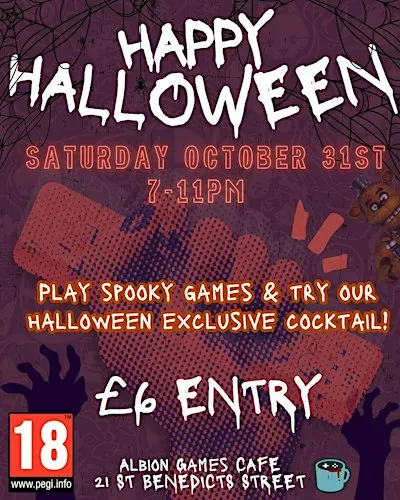 Albion Games' Halloween Horror Night!