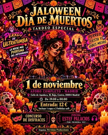 Día de Muertos Tardeo Especial