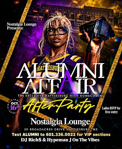 ALUMNI AFFAIR - THE EXCLUSIVE HHS HOMECOMING AFTERPARTY