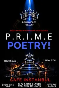 PRIME  POETRY NIGHT!