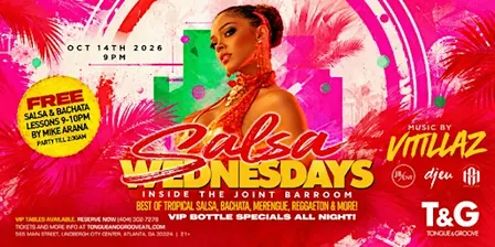 EN ViVo Wednesday + Salsa Wednesday (Regional Mexicano & Musica Tropical)