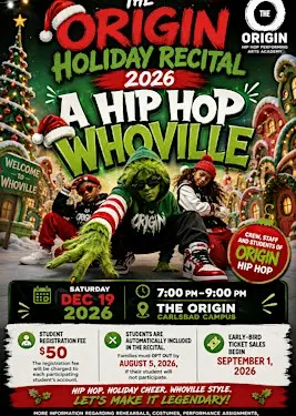 The Origin Presents: A Hip Hop Whoville Holiday Showcase