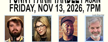Funny Farm Yardley Inside: Brendan Smith, Rasheed Wesley, Hannah Trav, Bron