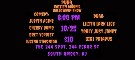 10/25 PURR. Halloween Comedy Show