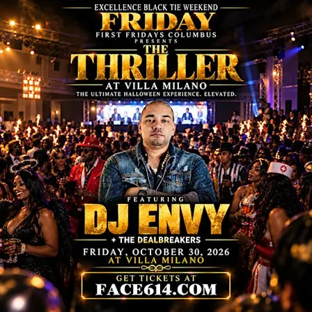 First Fridays & R.S.V.P. Social Events Presents: The Thriller
