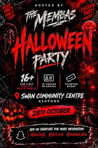 The membas halloween party