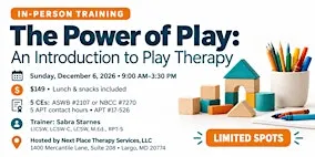 The Power of Play: An Introduction To Play Therapy