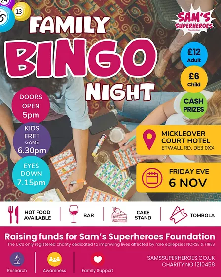 Family Bingo Night - Fri eve 6 Nov