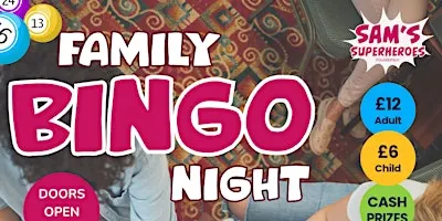 Family Bingo Night - Fri eve 6 Nov