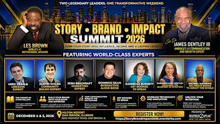 Inspired2Speak STORY- BRAND-IMPACT SUMMIT 2026