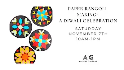 Paper Rangoli Making: A Diwali Celebration