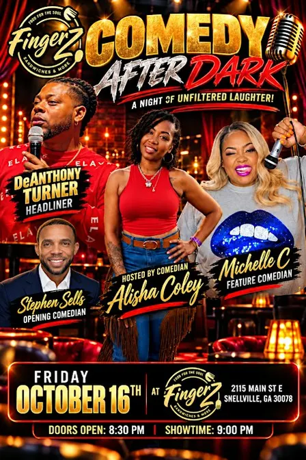 Comedy After Dark - Hosted by Comedian Alisha Coley