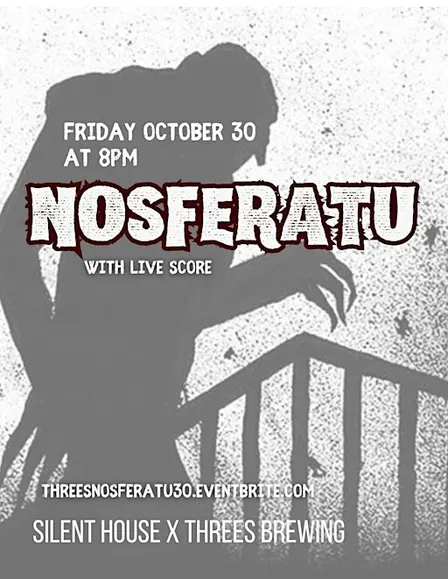 Halloween Showing of Nosferatu (1922) with a Live Score