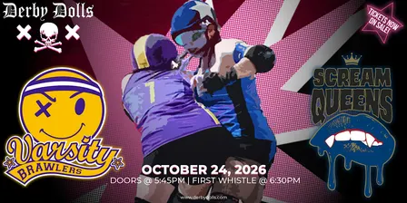 LA Derby Dolls: Varsity Brawlers vs Scream Queens