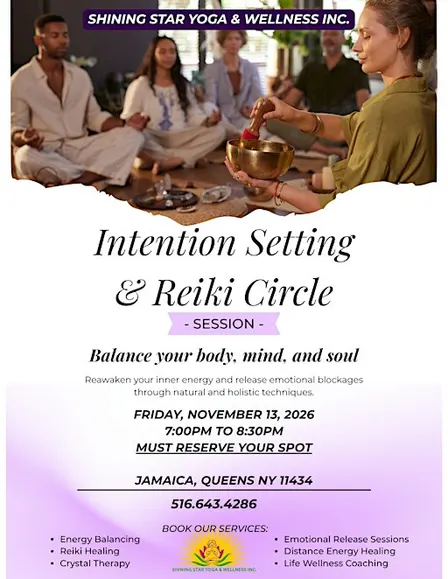 Intention Setting & Reiki Circle