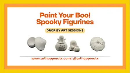 Paint Your Boo! -  Spooky Figurines at Celis