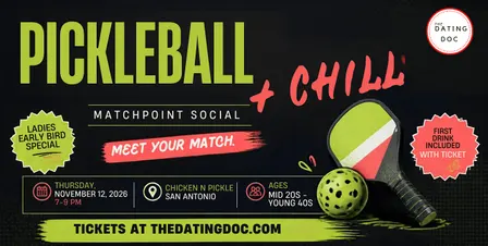 Pickleball + Chill - Matchpoint Social (Ages: Mid 20s-Young 40s)
