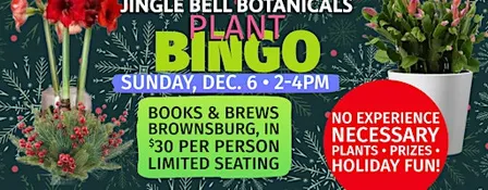 Jingle Bell Botanical Plant Bingo