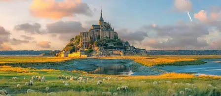 Normandy, Mont-Saint-Michel & Versailles ✈️ Flights Included