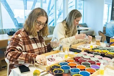 Mosaic Lamp Making Workshop in Kansas City, KS