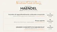 Messiah di Haendel: prova aperta con soli, coro e orchestra
