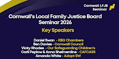 LFJB Cornwall Annual Seminar