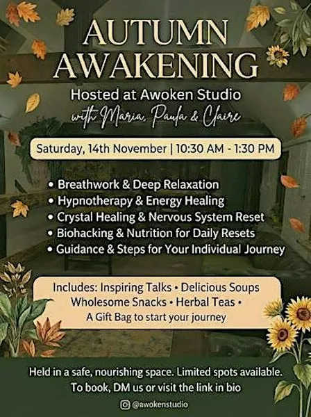 Autumn Awakening - A Women's Relaxation, Release & Reconnect Experience
