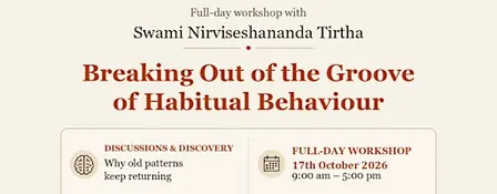 Swami Nirviseshananda Tirthaji at CIRD Delhi!