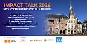 Impact Talk 2026 - 18 november in Haarlem