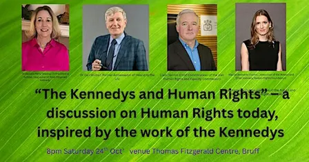 Kennedys and Human Rights  / Linda Ervine, Language rights activist