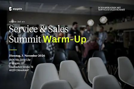 Service & Sales Summit Warm-Up @ sipgate
