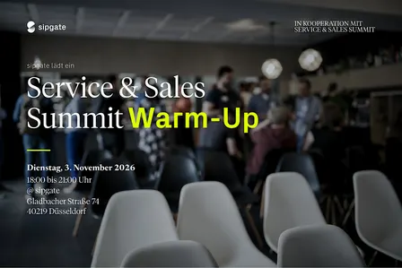 Service & Sales Summit Warm-Up @ sipgate
