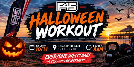 Kure Beach Halloween Workout