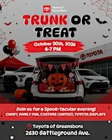 Toyota of Greensboro Trunk or Treat Halloween Event