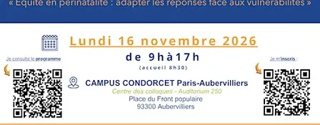 20ème journée des Dispositifs Spécifiques Régionaux en Périnatalité d'IDF