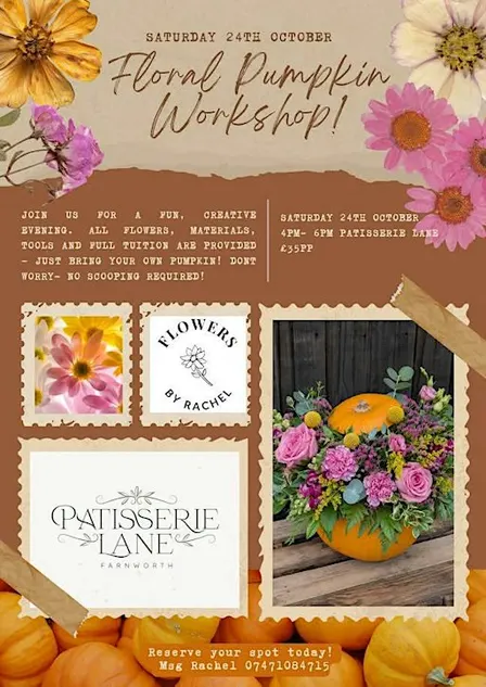 Pumpkin flower workshop