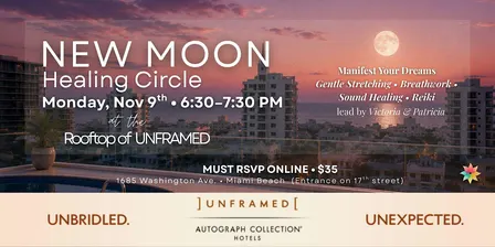 New Moon Healing Circle At Unframed Rooftop