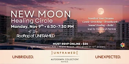 New Moon Healing Circle At Unframed Rooftop