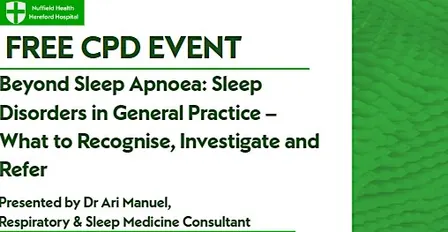 Beyond Sleep Apnoea: Sleep Disorders in General Practice – What to Recognis
