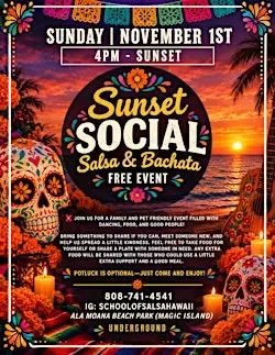Sunset Social Salsa & Bachata Beach Event!