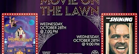 Movie on the Lawn Double Feature -Halloweentown & The Shining