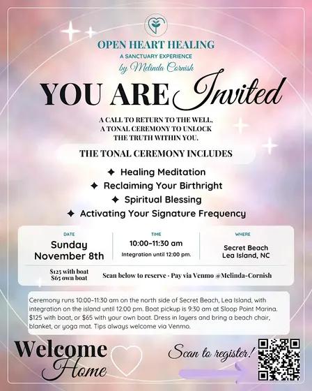 Tonal Ceremony with Melinda Cornish | Secret Beach, Nov 8