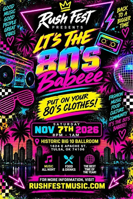 IT'S THE 80'S BABEEE